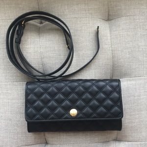Cole haan quilted crossbody/clutch